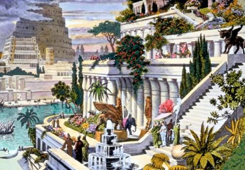 7 keajaiban dunia lama taman gantung babilonia