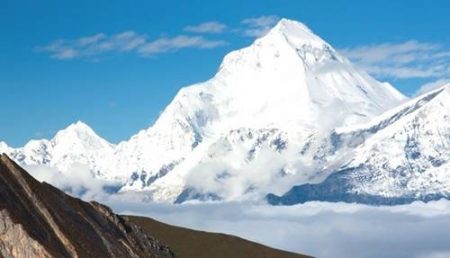 gunung tertinggi di dunia dhaulagiri