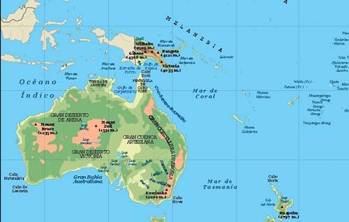 Australia berdasarkan berupa geografisnya, benua besar sebagian wilayah kondisi Tulislah letak