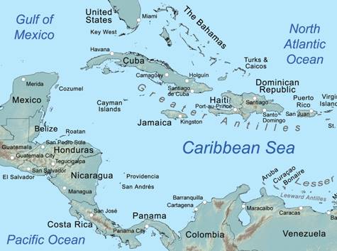 laut terluas di dunia laut karibia
