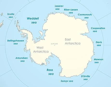 laut terluas di dunia laut weddell