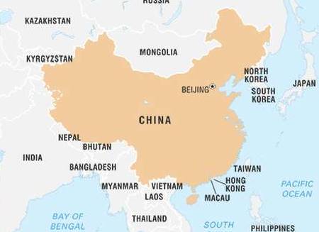 negara terbesar di dunia china