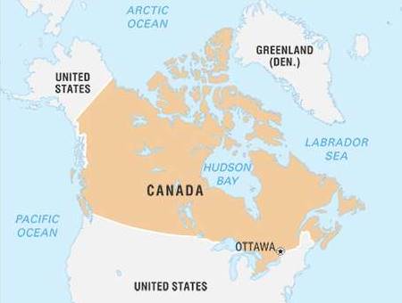 negara terbesar di dunia kanada