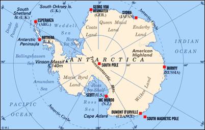 karakteristik benua antartika